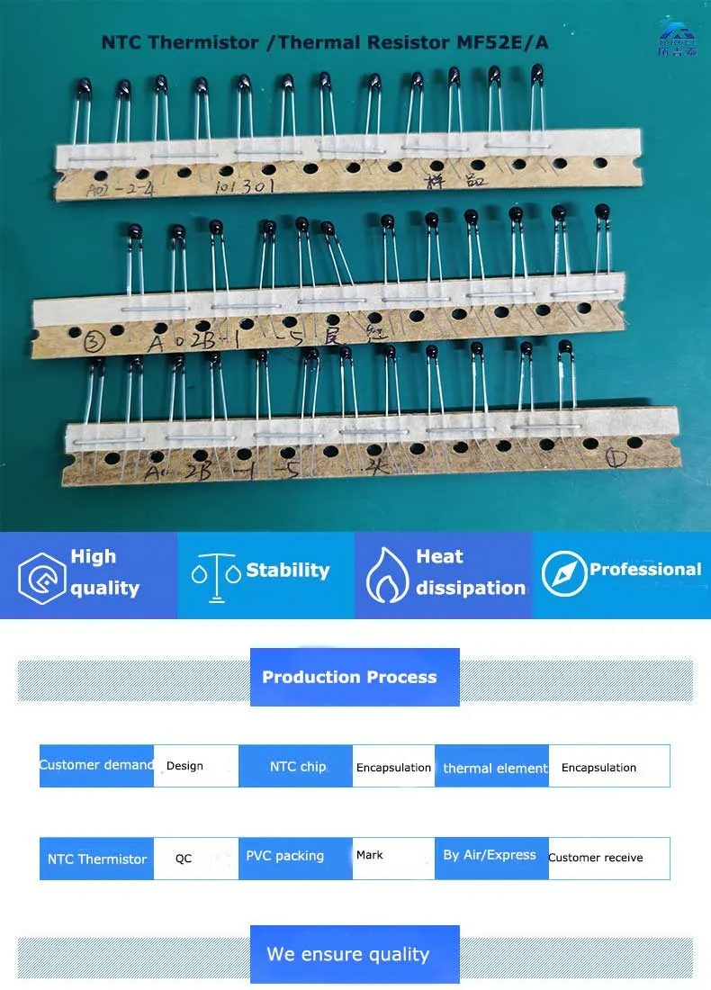 Epoxy Bead Shaped Small Blackhead 5%10K Ntc Thermistor